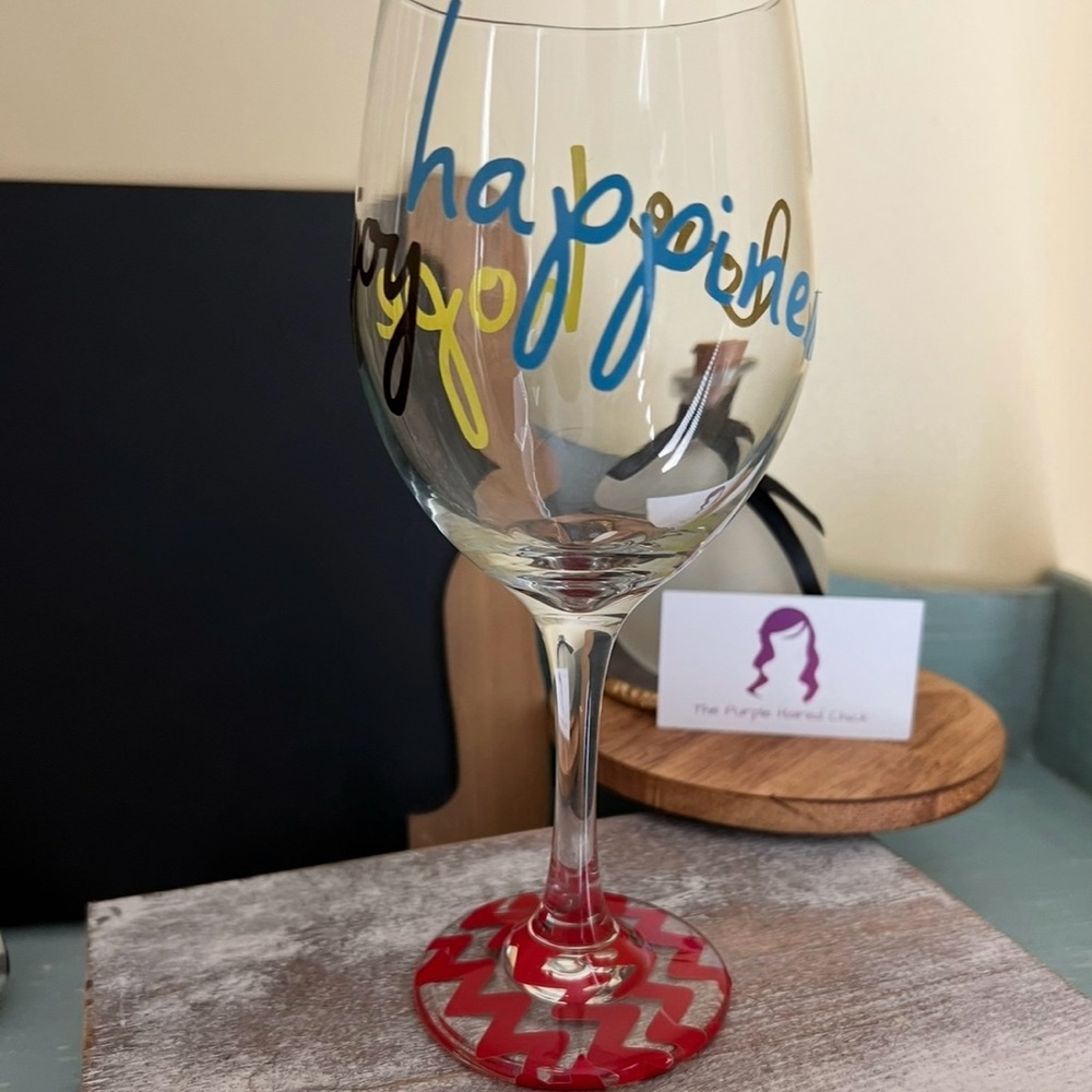 Handmade Decorated Oversized Glass